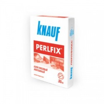 Knauf Perlfix - Клей для приклеивания гипсокартона, РФ, 30 кг-0