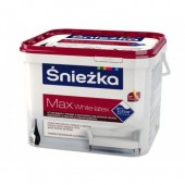 Sniezka Max White Latex - Латексная моющаяся краска для стен и потолков, Польша, 3-10л