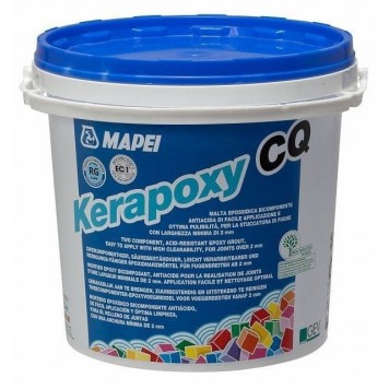 MAPEI Kerapoxy CQ - Кислотостойкая эпоксидная фуга, шов 1-10 мм, в ассортименте, 3 кг, Италия.-0