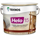 Teknos Helo 15 matt - Лак для дерева, 0.9 - 9 л., Финляндия