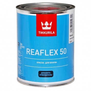 Tikkurila Reaflex 50 комп. А - Краска для ванн и бассейнов, 0.8 л., Финляндия-0