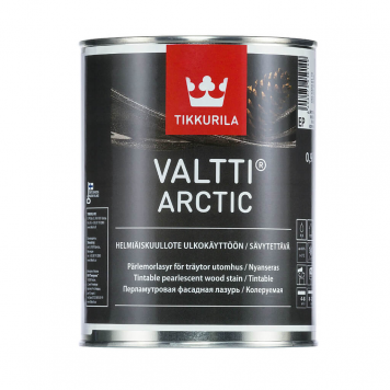 Tikkurila Valtti Arctic - Перламутровая фасадная лазурь, 0.9 - 9 л., Финляндия-0