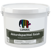 Caparol Akkordspachtel Finish - Финишная белая дисперсионная шпатлевка, 25 кг, РБ