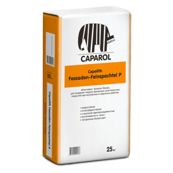 Capalith Fassaden-Feinspachtel Р (Капалит Финиш) - Финишная белая шпатлевка для фасадов, 25кг, РБ-0