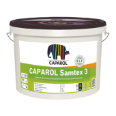 Caparol Samtex 3 ELF B1 - Глубоко-матовая латексная краска, белая, 2,5-10 литров, РБ