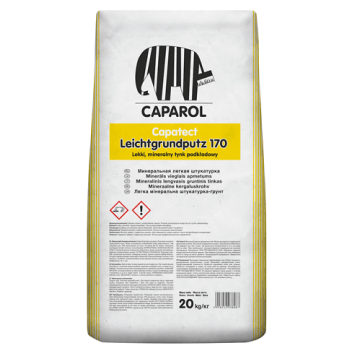 Capatect Leichtgrundputz 170 - Легкая выравнивающая штукатурка, усиленная волокнами. Идеальна для блоков, 25кг, РБ-0