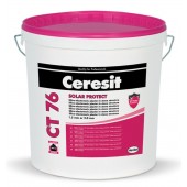 Ceresit CT 76 - Силико-эластомерная фасадная декоративная штукатурка "Камешковая", в ассортименте, 25кг, Польша