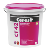 Ceresit CT 42 - Акриловая фасадная краска, 5-15 литров, РБ