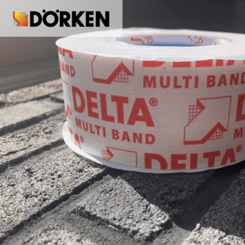 DELTA Multi Band M60 - Крайне крепкий скотч для кровельных пленок и мембран, 0,060*25 м.п., Германия, шт-2