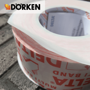 DELTA Multi Band M60 - Крайне крепкий скотч для кровельных пленок и мембран, 0,060*25 м.п., Германия, шт-4