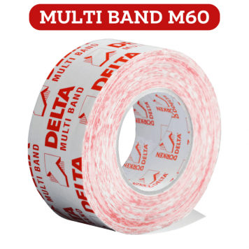 DELTA Multi Band M60 - Крайне крепкий скотч для кровельных пленок и мембран, 0,060*25 м.п., Германия, шт-0