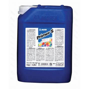 MAPEI PRIMER S - Гидроизоляционная грунтовка для влажных помещений, 10 кг, Италия-0