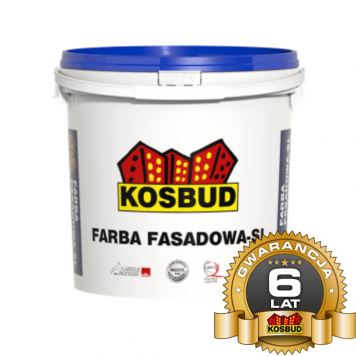 Kosbud Farba Fasadowa SL  - Cиликоновая фасадная краска, 10-20 кг, Польша-0