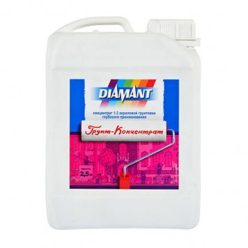 Diamant Грунт Концентрат - Акриловая грунтовка, концентрат 1:4, 5-10 литров, РБ. -0