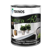 Teknos Futura 40 B.1 - Грунтовочная краска для мебели, 0.9 - 2.7 л., Финляндия