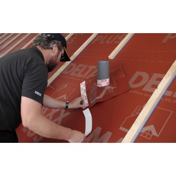 DELTA Multi Band M60 - Крайне крепкий скотч для кровельных пленок и мембран, 0,060*25 м.п., Германия, шт-7