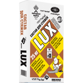 Люкс - состав для стяжки цементный, от 10 до 100мм, 25кг, РБ-0