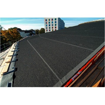 DELTA Trela PLUS - Структурированный разделительный слой для металлической кровли, 30*1.5м, рулон 45 м2, Германия-1