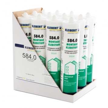 Kleiberit 584.0 - Эластичная быстро схватывающаяся клеящая и герметизируюшая масса, 1,0 кг, Германия-1
