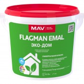 MAV Flagman Emal Эко-дом - универсальная краска, 1-5 л, РБ