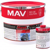 MAV Monolit GR-01 2K - Двухкомпонентная грунтовка для защиты металла, 10+(1+0.5) литра, РБ