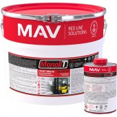 MAV Monolit GR-EM-55 2K - Двухкомпонентный грунт-эмаль, 10+(1+1) литра, РБ