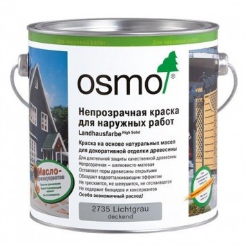 OSMO Landhausfarbe - Краска для дерева 0,75 - 2,5 литра, Германия-0
