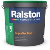 Ralston Super Tex Mat - Матовая краска для потолков, 10 л, Голландия