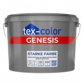 Tex-Color Genesis Starke Farbe - Профессиональная прочная матовая интерьерная краска, 0,9 - 9 литров