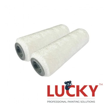 Lucky Bamboo Mini 100 мм - валики для краски, микрофибра с волокнами бамбука, ворс 10 мм, 2 шт-0