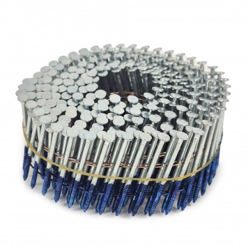 Строительные барабанные гвозди Finka 2.5х50 Ring NK (4800 шт) -0