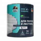 Dufa "ДЛЯ ПОЛОВ И ЛЕСТНИЦ" - краска водооталкивающая высокопрочная 0,75 л - 2 л