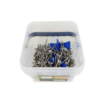 Саморезы Finka Deck Screws A2 4,2x41 mm T20 (350 шт) - саморезы для монтажа террасной и фасадной доски из нержавеющей стали-2