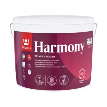 Tikkurila Harmony Base С - Интерьерная матовая краска, прозрачная, 0,9 - 9 л, Финляндия.-0