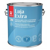 Tikkurila Luja Extra Base A - Матовая краска для стен и потолков для всех типов помещений, 9 л, Россия
