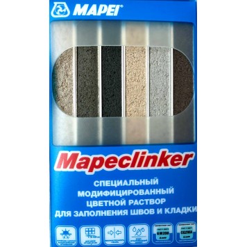 Mapei Mapeclinker - Специальный модифицированный цветной раствор для заполнения швов и кладки, 25 кг, Польша-2