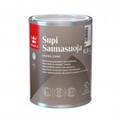 Tikkurila Supi Saunasuoja - Колеруемый защитный состав для саун и бань, 0.9 - 9 л., Финляндия