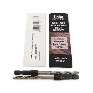 Свёрла для монтажа Finka Hidden Deck Screws (2 шт)-1